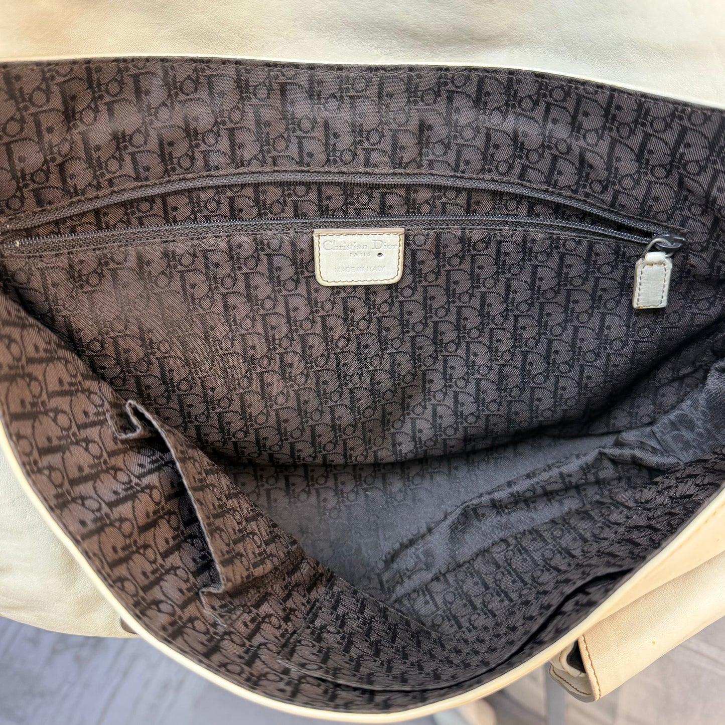 Dior Gaucho Bag in Cream