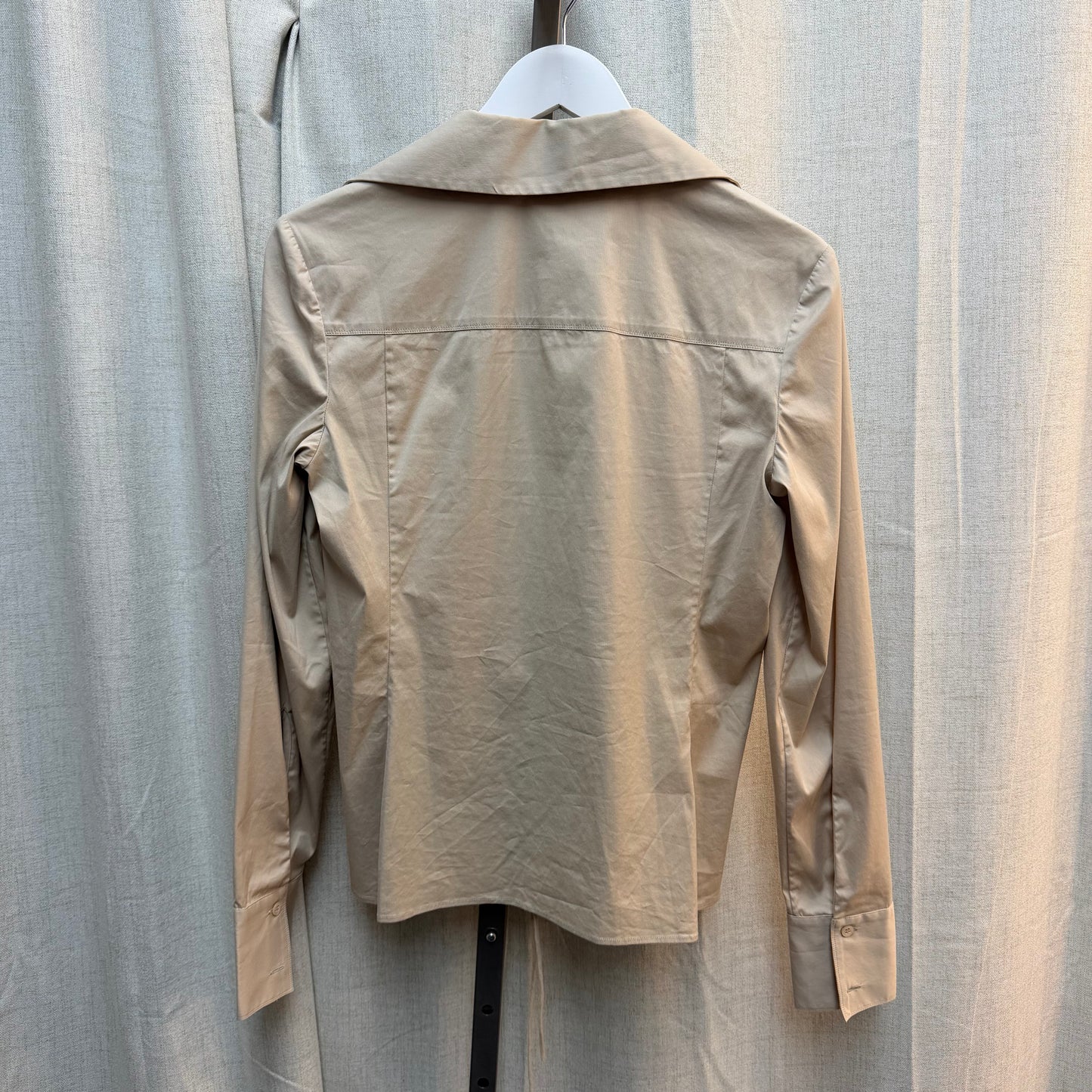 Gucci by Tom Ford Lace-Up Blouse Beige S/S 2002