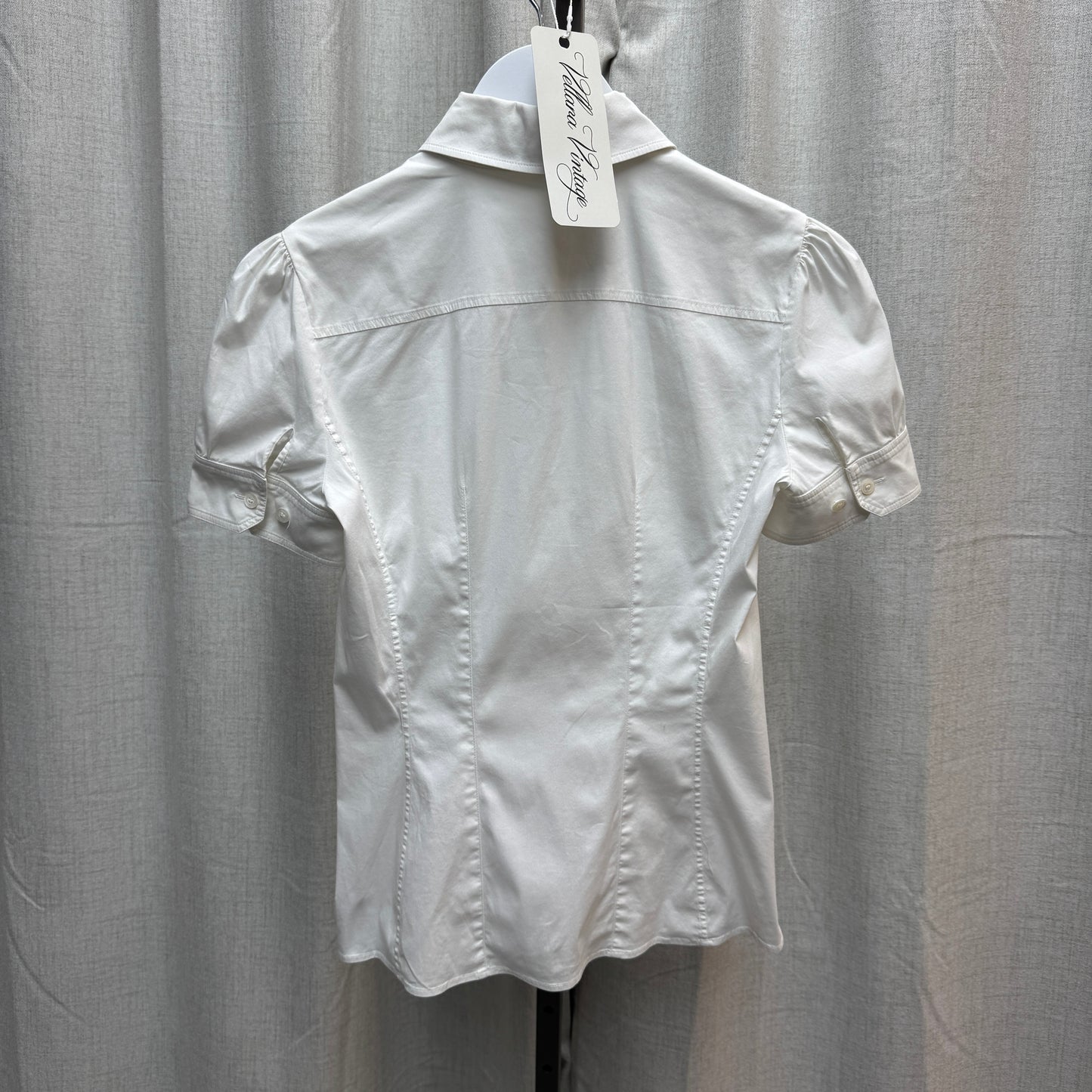 Gucci White Button-Down Short Sleeve