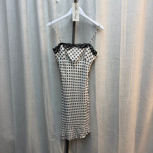 Emporio Armani Silk Polka Dot Midi Dress