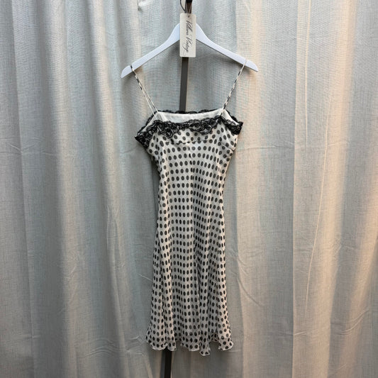 Emporio Armani Silk Polka Dot Midi Dress