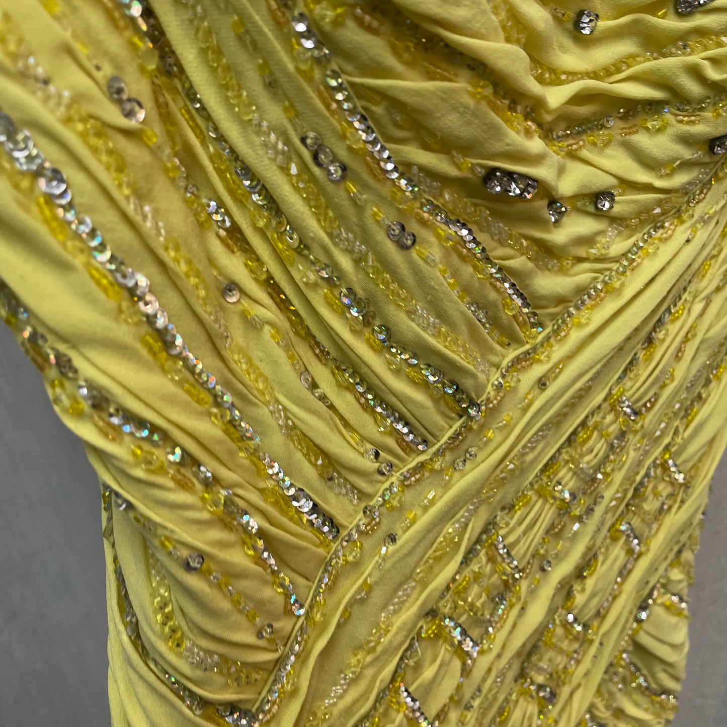 CLASS Roberto Cavalli Yellow Maxi Dress