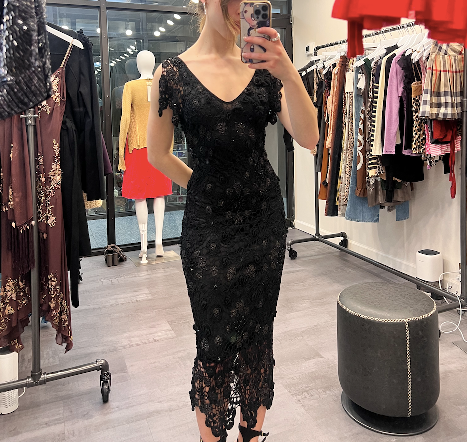 Crochet Maxi Dress