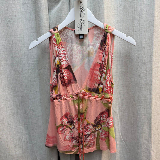 Roberto Cavalli Pink Orchid Top S/S 2004