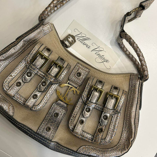 Just Cavalli Pocket Shoulder Bag