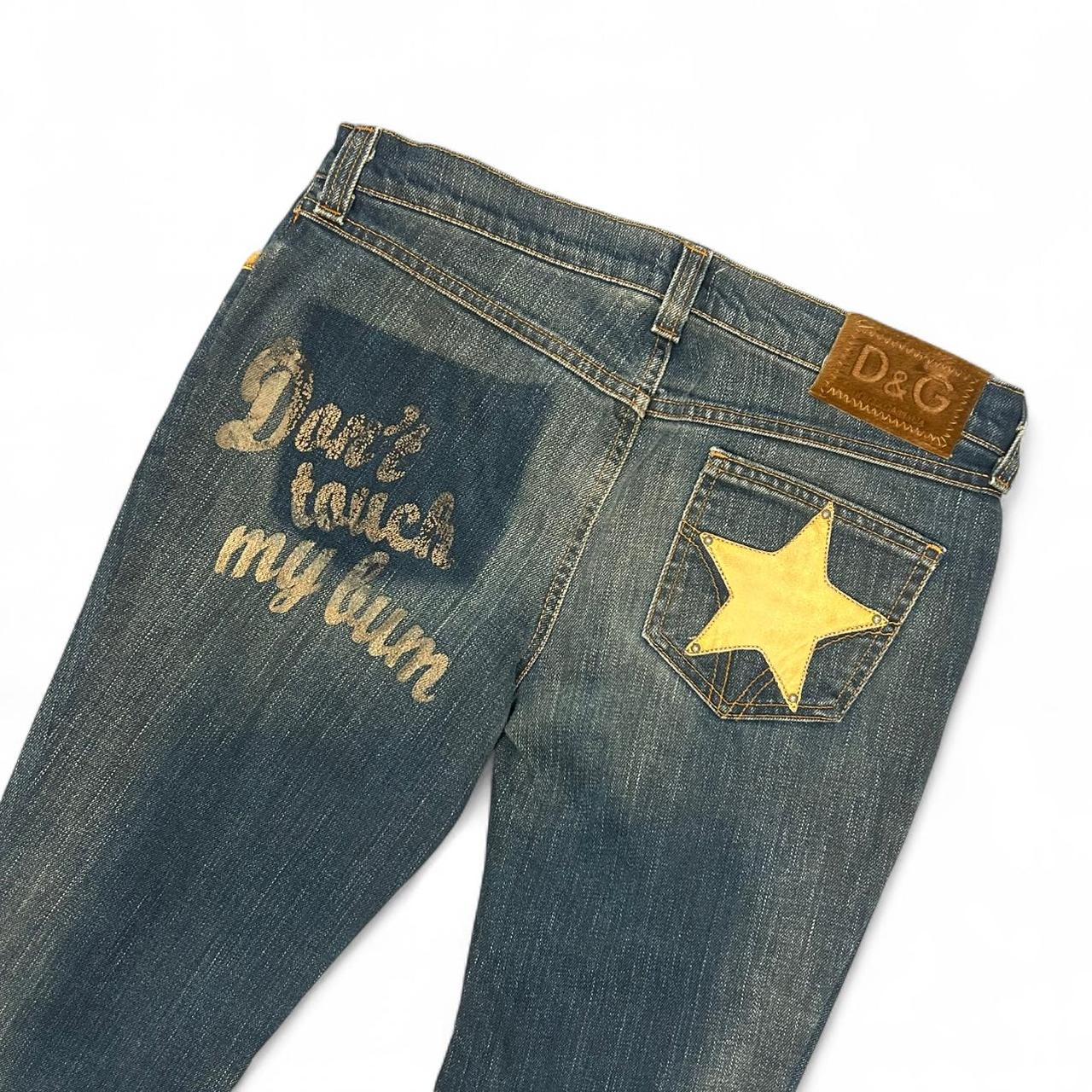 Dolce & Gabbana "Don't touch my bum" Jeans 90's