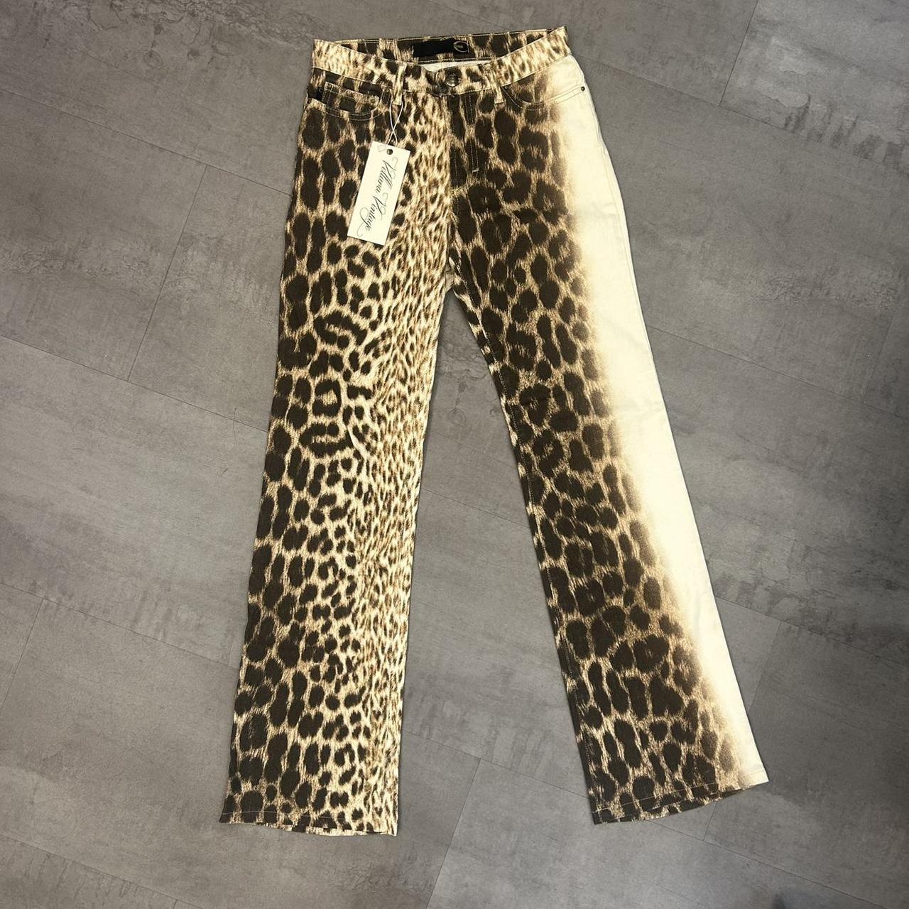 Just Cavalli Women's Leopard Print Jeans
