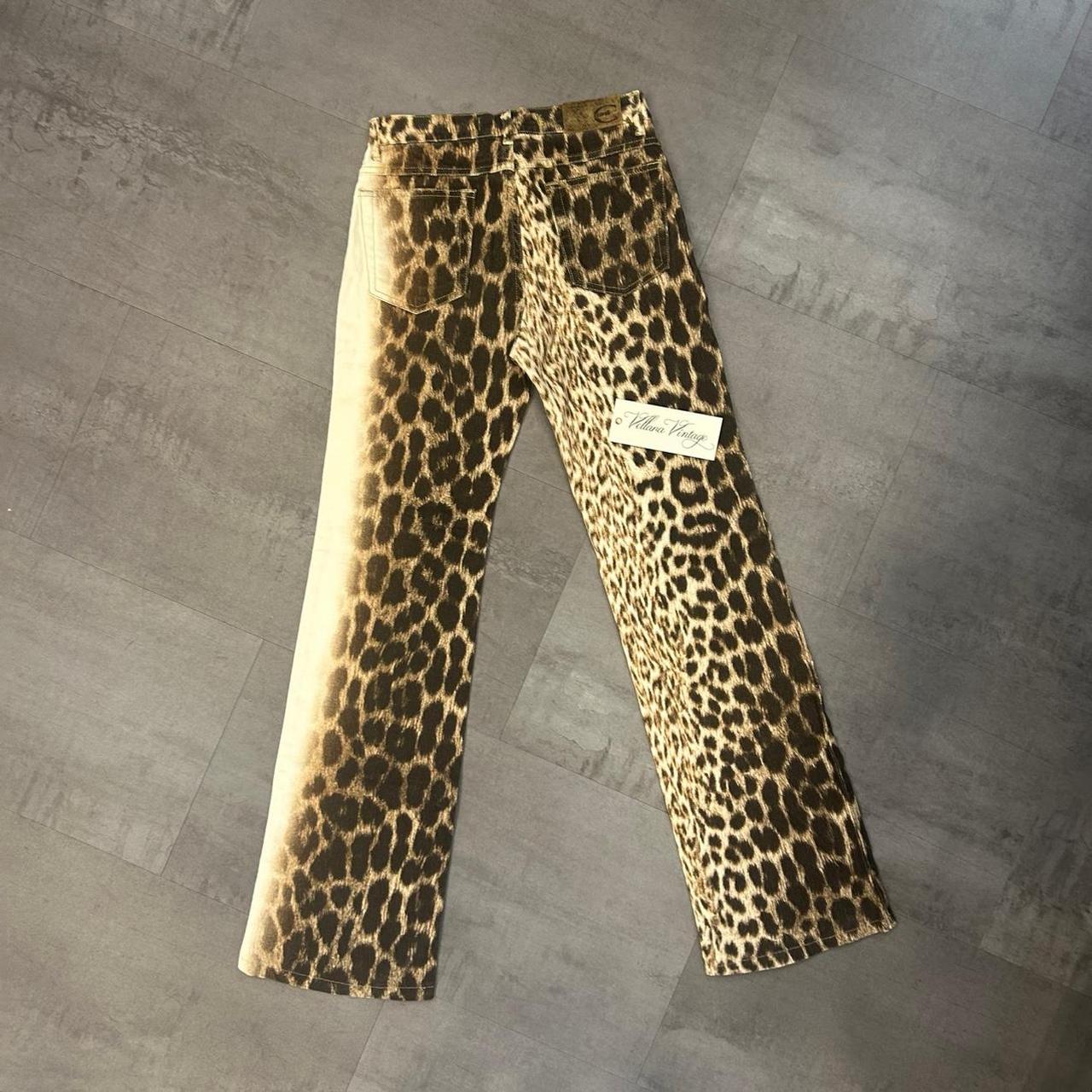 Just Cavalli Women's Leopard Print Jeans